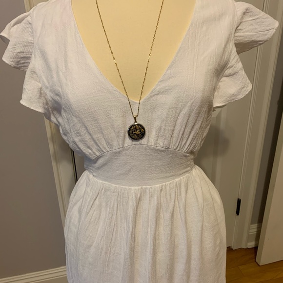 Vici White Sundress EUC - Picture 2 of 6